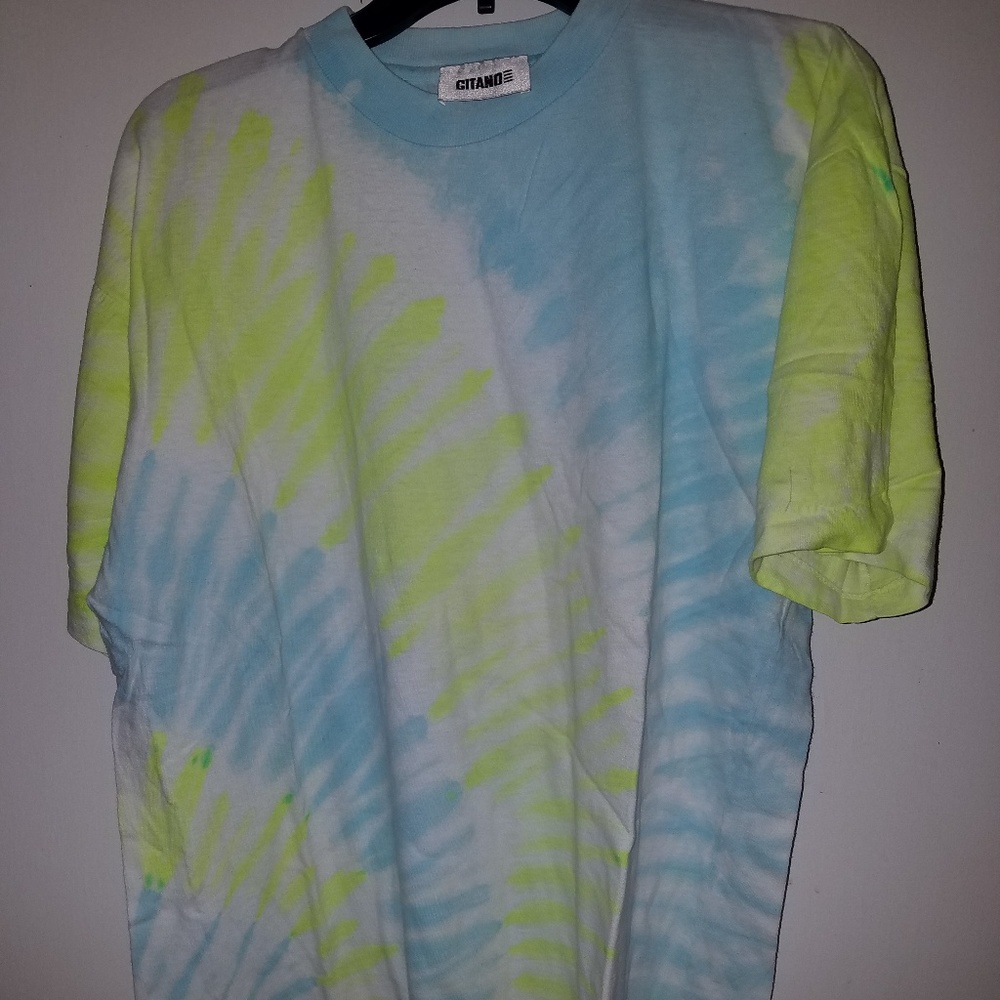 Vintage gitano tie dyed shirt